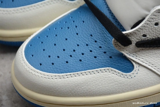 Blue Air DH3227-105 DH3227-105 x Jordan OG High 1 Military x Scott SP Travis Fragment 0428